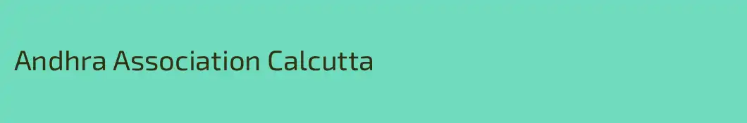 Andhra Association Calcutta